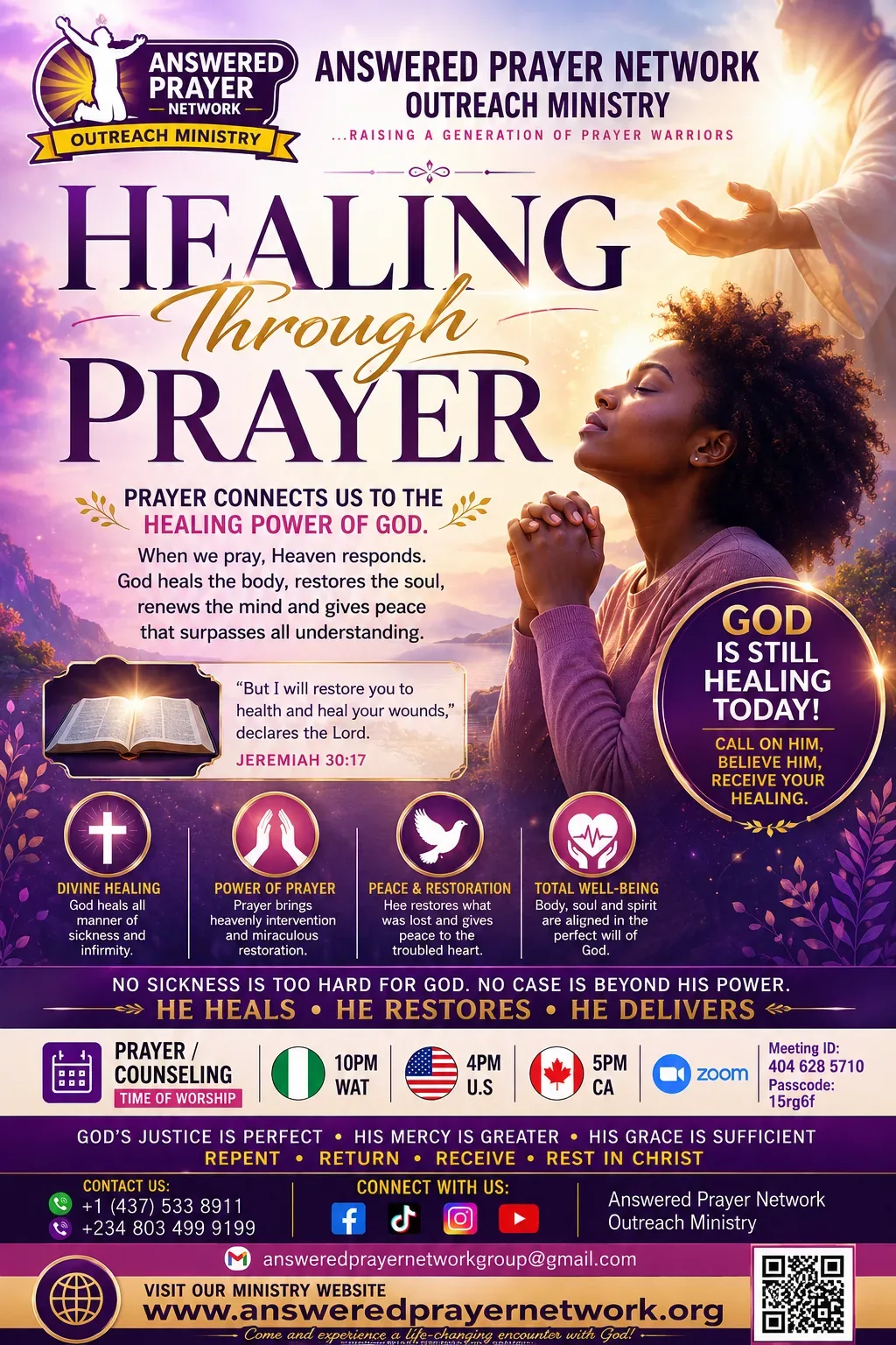 Healing Through Prayer