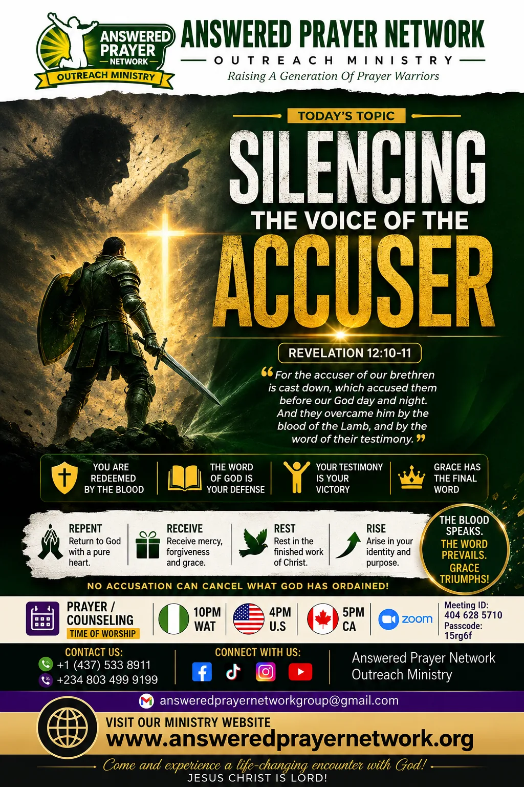 SILENCING THE VOICE OF THE ACCUSER