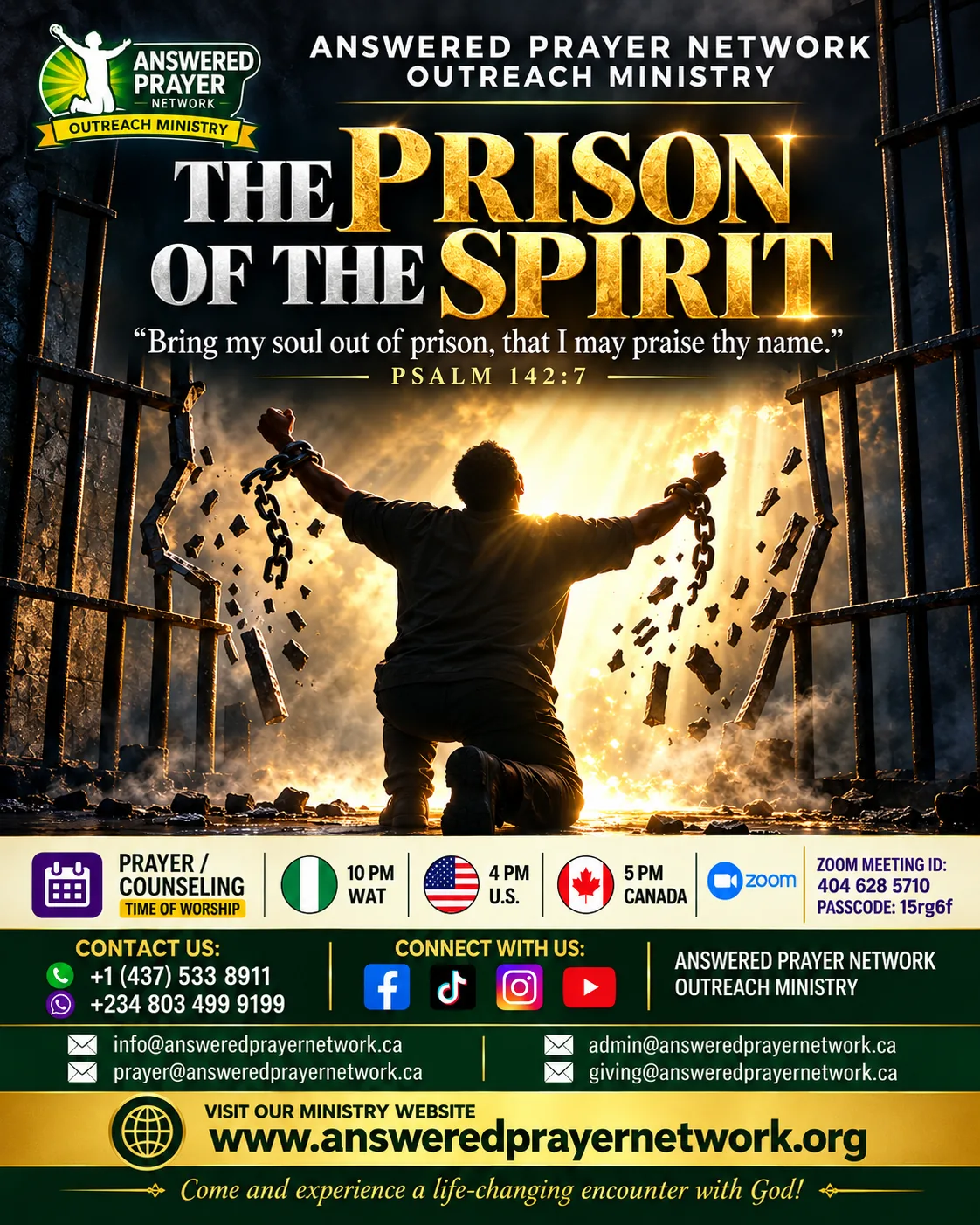 THE PRISON OF THE SPIRIT