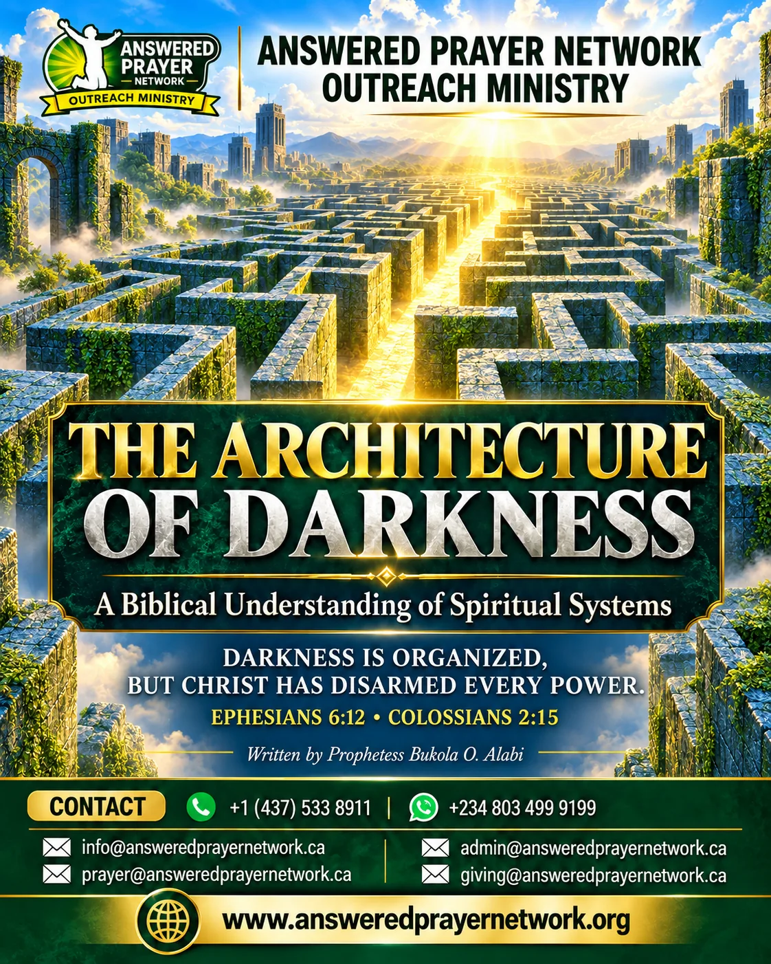 THE ARCHITECTURE OF DARKNESS