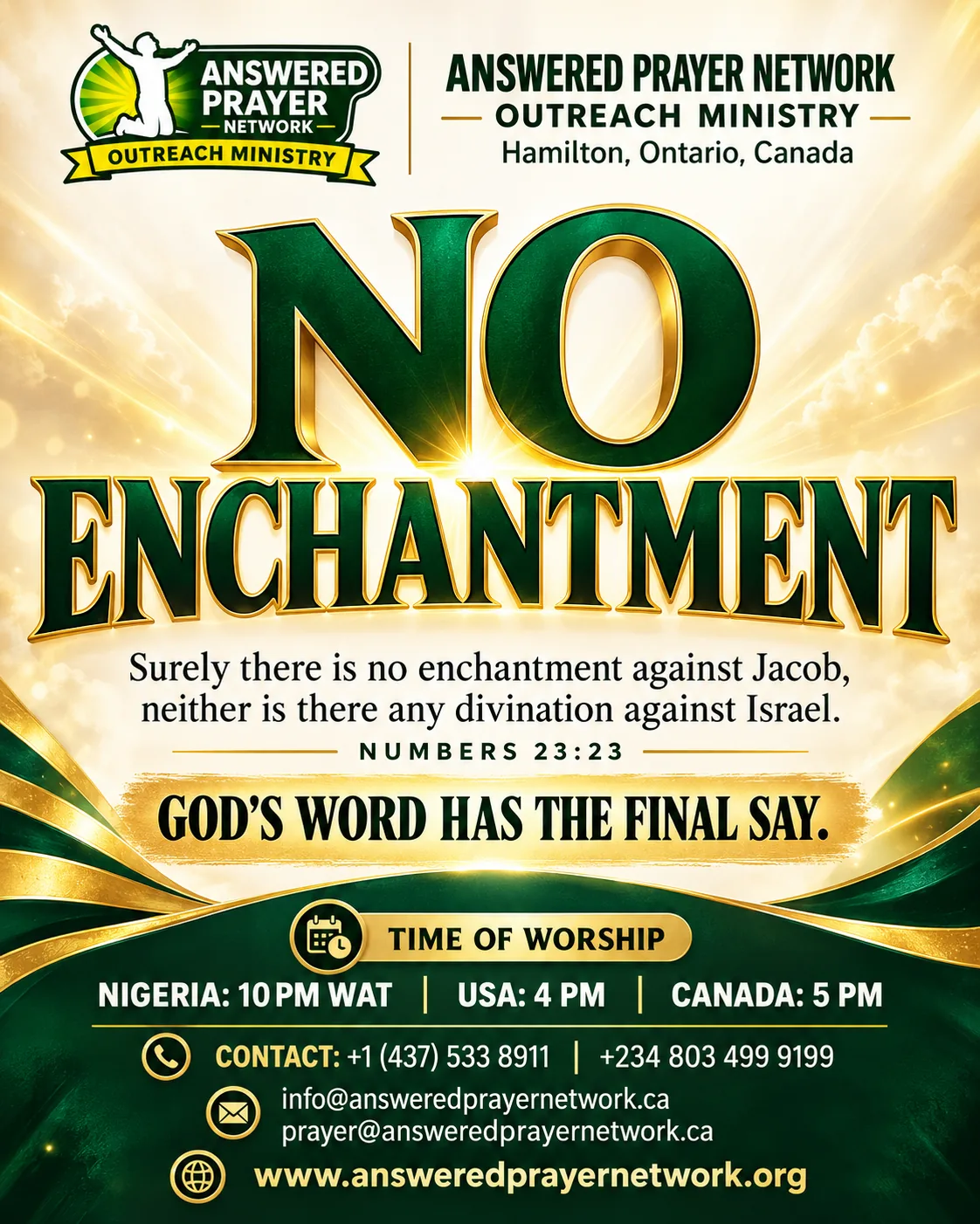 NO ENCHANTMENT